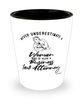 Business Law Attorney Shotglass Never Underestimate A Woman Who Is Also A Business Law Attorney Shot Glass