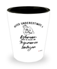 Insurance Lawyer Shotglass Never Underestimate A Woman Who Is Also An Insurance Lawyer Shot Glass