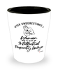 Intellectual Property Lawyer Shotglass Never Underestimate A Woman Who Is Also An Intellectual Property Lawyer Shot Glass