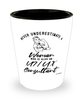 UI/UX Consultant Shotglass Never Underestimate A Woman Who Is Also An UI/UX Consultant Shot Glass