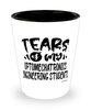 Funny Optomechatronics Engineering Professor Teacher Shotglass Tears Of My Optomechatronics Engineering Students