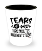 Funny Parks Facilities Management Professor Teacher Shotglass Tears Of My Parks Facilities Management Students