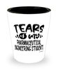 Funny Pharmaceutical Engineering Professor Teacher Shotglass Tears Of My Pharmaceutical Engineering Students