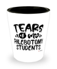 Funny Phlebotomy Professor Teacher Shotglass Tears Of My Phlebotomy Students