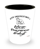 Programmer Analyst Shotglass Never Underestimate A Woman Who Is Also A Programmer Analyst Shot Glass
