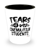 Funny Cinema/Film Professor Teacher Shotglass Tears Of My Cinema/Film Students