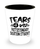 Funny Postsecondary Education Professor Teacher Shotglass Tears Of My Postsecondary Education Students