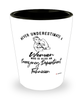 Emergency Department Technician Shotglass Never Underestimate A Woman Who Is Also An Emergency Department Tech Shot Glass
