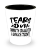 Funny Community Organization Advocacy Professor Teacher Shotglass Tears Of My Community Organization Advocacy Students