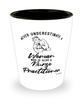 Nurse Practitioner Shotglass Never Underestimate A Woman Who Is Also A Nurse Practitioner Shot Glass
