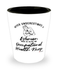 Occupational Health Nurse Shotglass Never Underestimate A Woman Who Is Also An Occupational Health Nurse Shot Glass