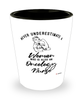 Oncology Nurse Shotglass Never Underestimate A Woman Who Is Also An Oncology Nurse Shot Glass
