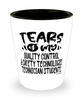 Funny Quality Control Safety Technologies Technician Professor Teacher Shotglass Tears Of My Quality Control Safety Technologies Technician Students