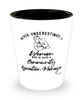 Community Association Manager Shotglass Never Underestimate A Woman Who Is Also A Community Association Manager Shot Glass