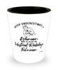 Industrial Radiologic Technician Shotglass Never Underestimate A Woman Who Is Also An Industrial Radiologic Tech Shot Glass