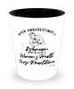Womens Health Nurse Practitioner Shotglass Never Underestimate A Woman Who Is Also A WHNP Shot Glass
