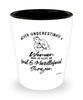 Oral Maxillofacial Surgeon Shotglass Never Underestimate A Woman Who Is Also An Oral Maxillofacial Surgeon Shot Glass