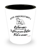 Instrumentation Technician Shotglass Never Underestimate A Woman Who Is Also An Instrumentation Tech Shot Glass
