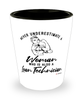 Loan Technician Shotglass Never Underestimate A Woman Who Is Also A Loan Tech Shot Glass