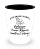 Human Resources Department Manager Shotglass Never Underestimate A Woman Who Is Also A Human Resources Department Manager Shot Glass