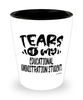 Funny Educational Administration Professor Teacher Shotglass Tears Of My Educational Administration Students