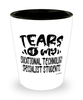 Funny Educational Technology Specialist Professor Teacher Shotglass Tears Of My Educational Technology Specialist Students