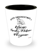 Family Medicine Physician Shotglass Never Underestimate A Woman Who Is Also A Family Medicine Physician Shot Glass
