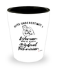 Medical Technician Shotglass Never Underestimate A Woman Who Is Also A Medical Tech Shot Glass