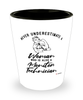 Monitor Technician Shotglass Never Underestimate A Woman Who Is Also A Monitor Tech Shot Glass
