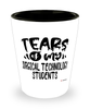 Funny Surgical Technology Professor Teacher Shotglass Tears Of My Surgical Technology Students