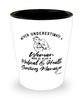 Medical Health Services Manager Shotglass Never Underestimate A Woman Who Is Also A Medical Health Services Manager Shot Glass