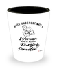 Nursing Director Shotglass Never Underestimate A Woman Who Is Also A Nursing Director Shot Glass