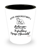 Infectious Disease Specialist Shotglass Never Underestimate A Woman Who Is Also An Infectious Disease Specialist Shot Glass
