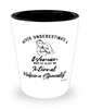 Internal Medicine Specialist Shotglass Never Underestimate A Woman Who Is Also An Internal Medicine Specialist Shot Glass