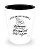 Preschool Manager Shotglass Never Underestimate A Woman Who Is Also A Preschool Manager Shot Glass