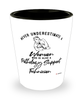 Pathology Support Technician Shotglass Never Underestimate A Woman Who Is Also A Pathology Support Tech Shot Glass
