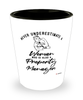 Property Manager Shotglass Never Underestimate A Woman Who Is Also A Property Manager Shot Glass