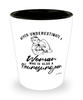 Neurosurgeon Shotglass Never Underestimate A Woman Who Is Also A Neurosurgeon Shot Glass