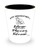 Planning Technician Shotglass Never Underestimate A Woman Who Is Also A Planning Tech Shot Glass