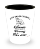 Process Technician Shotglass Never Underestimate A Woman Who Is Also A Process Tech Shot Glass