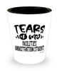 Funny Facilities Administration Professor Teacher Shotglass Tears Of My Facilities Administration Students