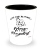 Physiatrist Shotglass Never Underestimate A Woman Who Is Also A Physiatrist Shot Glass
