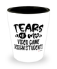 Funny Video Game Design Professor Teacher Shotglass Tears Of My Video Game Design Students