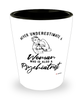 Psychiatrist Shotglass Never Underestimate A Woman Who Is Also A Psychiatrist Shot Glass