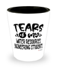 Funny Water Resources Engineering Professor Teacher Shotglass Tears Of My Water Resources Engineering Students