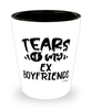Funny Breakup Shotglass For Her Tears Of My Ex Boyfriends