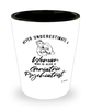 Geriatric Psychiatrist Shotglass Never Underestimate A Woman Who Is Also A Geriatric Psychiatrist Shot Glass