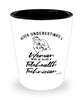 Telehealth Technician Shotglass Never Underestimate A Woman Who Is Also A Telehealth Tech Shot Glass