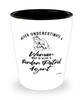 Border Patrol Agent Shotglass Never Underestimate A Woman Who Is Also A Border Patrol Agent Shot Glass