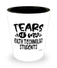 Funny Health Technology Professor Teacher Shotglass Tears Of My Health Technology Students